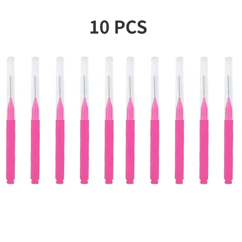 5-50PS Portable Mini Eyebrow Brushes Disposable Eyelash Brow Lifting Brush Applicators Lash Extension Comb Beauty Makeup Tools — image 14