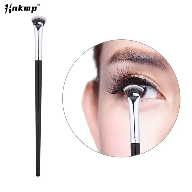 1PC Fan-shaped Eyelash Brush Soft No Shedding Professional Beauty Eyelash Makeup Brushes Mascara Highlighter Powder Smudge Tool — image 1