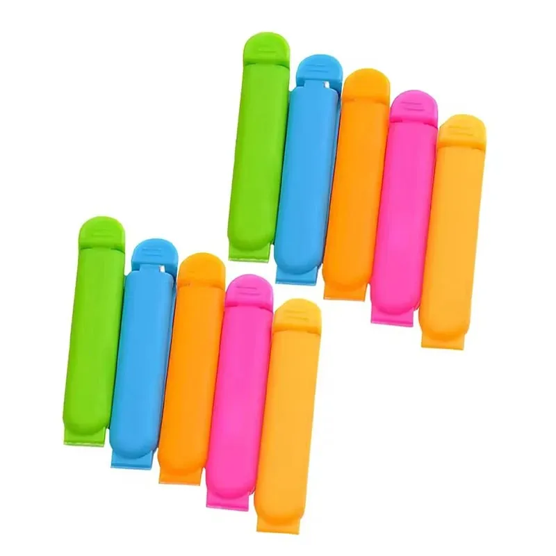 10-20PCS/Set Sealing Clip Colorful Reusable Snack Storage Sealer Clamp Kitchen Gadgets for Food Fresh Keeping Moisture Proof ZYF — image 5