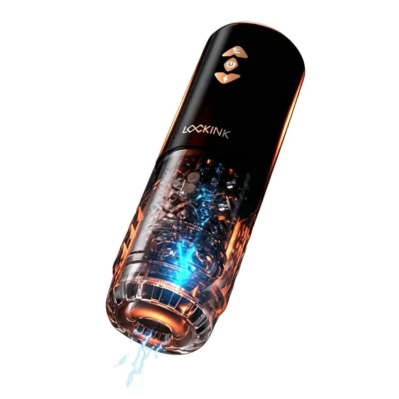 Automatic Thrusting Rotating Male Masturbator Electric Shock Masturbation Cup Sucking Blowjob Penis Pump Adult Sex Toys — image 1