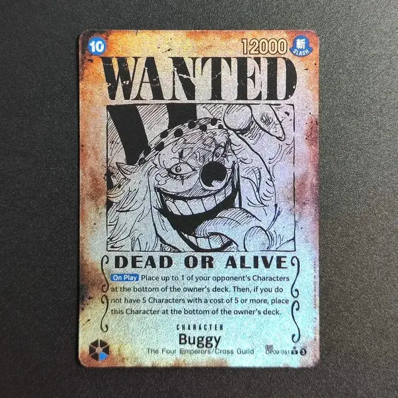 Proxy ONE PIECE CARD Luffy Shanks ACE Roger Teach Kaido Character Card Wanted Alternate Art English Collection Anime Cards — image 3