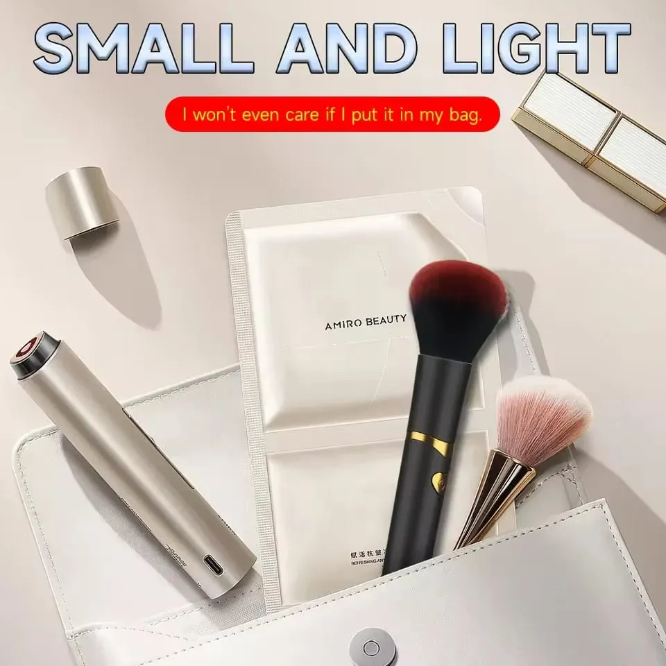 Vibrating Makeup Brush Massager Strong Shock Female Orgasm Clitoral Stimulator 7 Speed AV Wand Vibrator Adult Sex Toys for Women — image 6