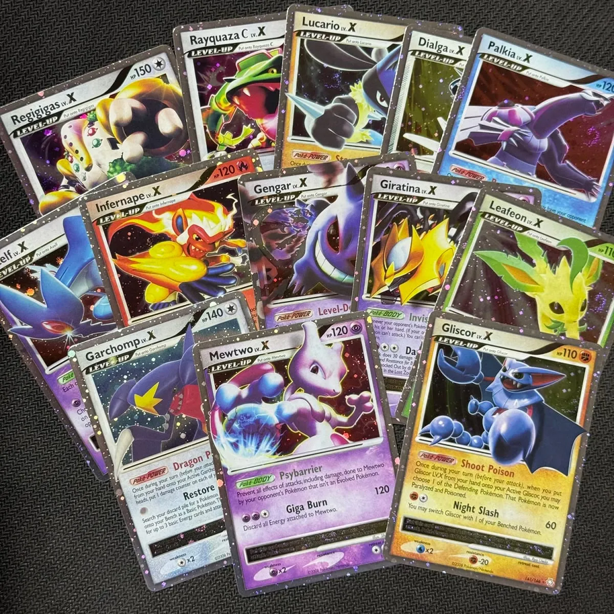 Proxy Cards Dragonite Legends Awakened Charmander Stormfront Gengar LV.X Rayquaza C Leafeon Majestic Dawn Blastoise Holo