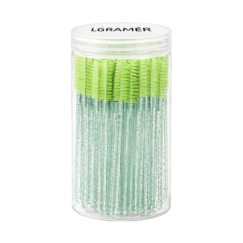 50/100 pcs Eyelash Extension Brush Disposable Eye Lashes Make Up Brushes Mascara Wand Applicator Multiple Colors Makeup Tools — image 24
