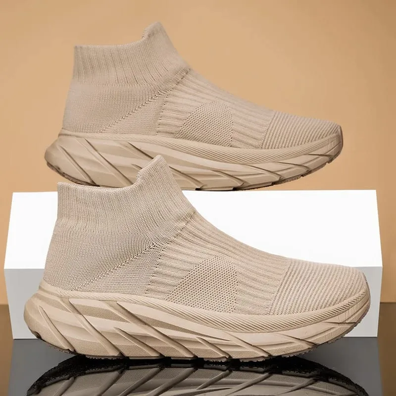 Men Running Walking sock Shoes winter boots Casual Sneakers plush warm shoes Sport shoes Lightweight Men Sneakers Casual Shoes — image 8