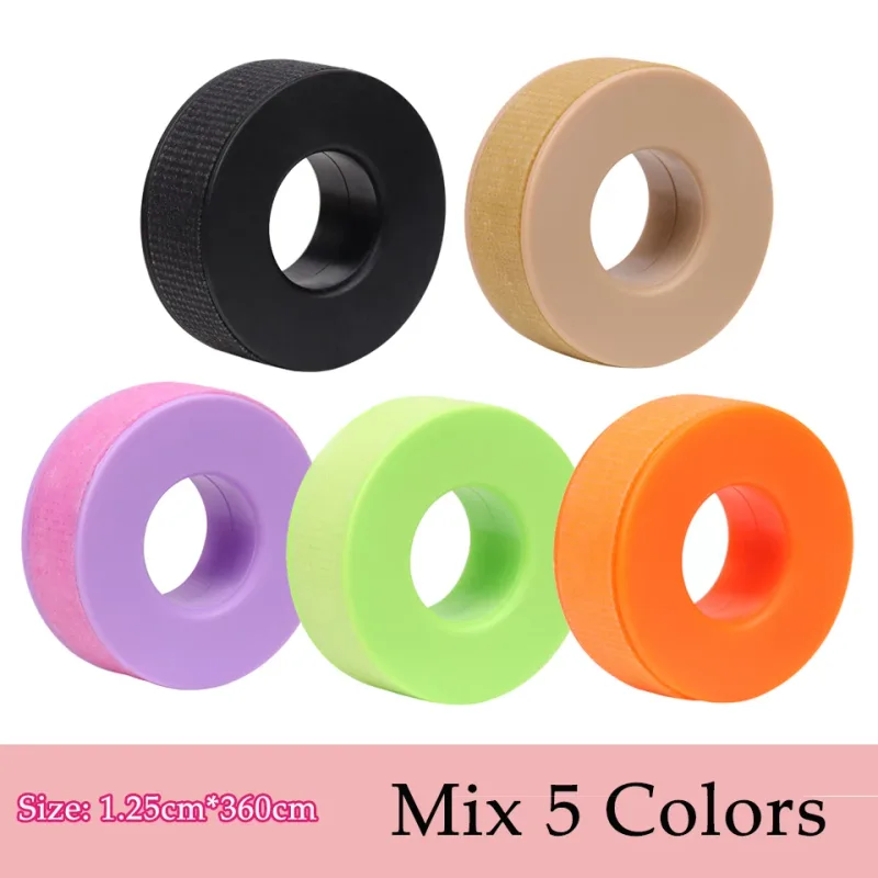 5/10Rolls Silicone Gel Tape for Lash Extensions Non-Woven Breathable Sensitive‑Skin Under‑Eye Patch Lash Tape Makeup Tool Supply — image 24