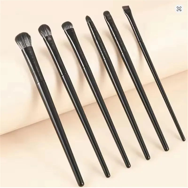 3/6/9PCS Eye Brushes Set Complete Eyeshadow Eyeliner Eyebrow Contour Kit Professional Blending & Detail Makeup Tools — image 2