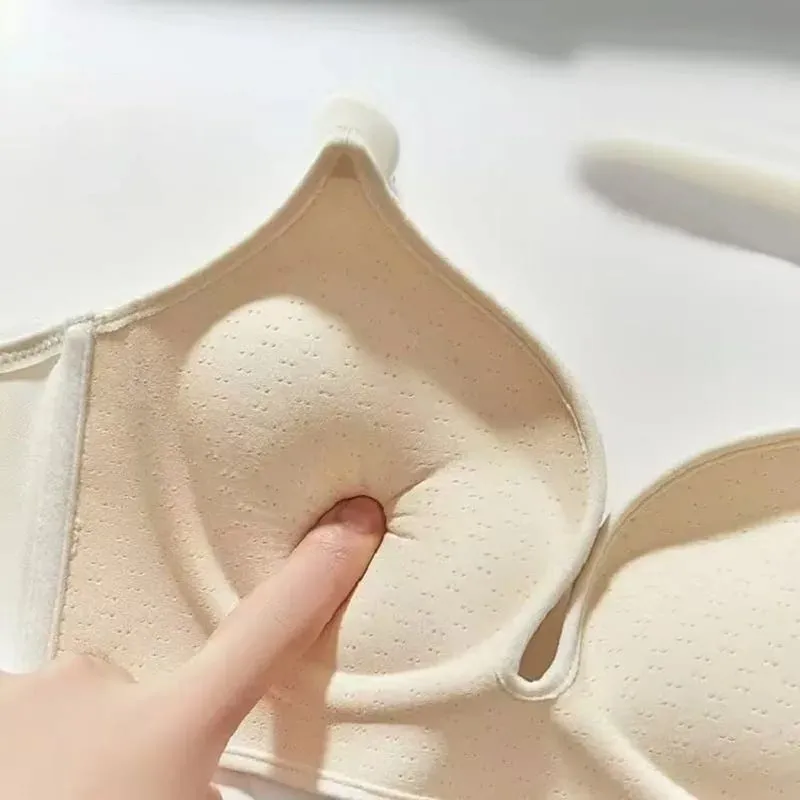New 10cm Push Up Bra for Small Breasts Ultra Thick Lingerie Seamless T-Shirt Bras with 3D Memory Foam Cups — image 6