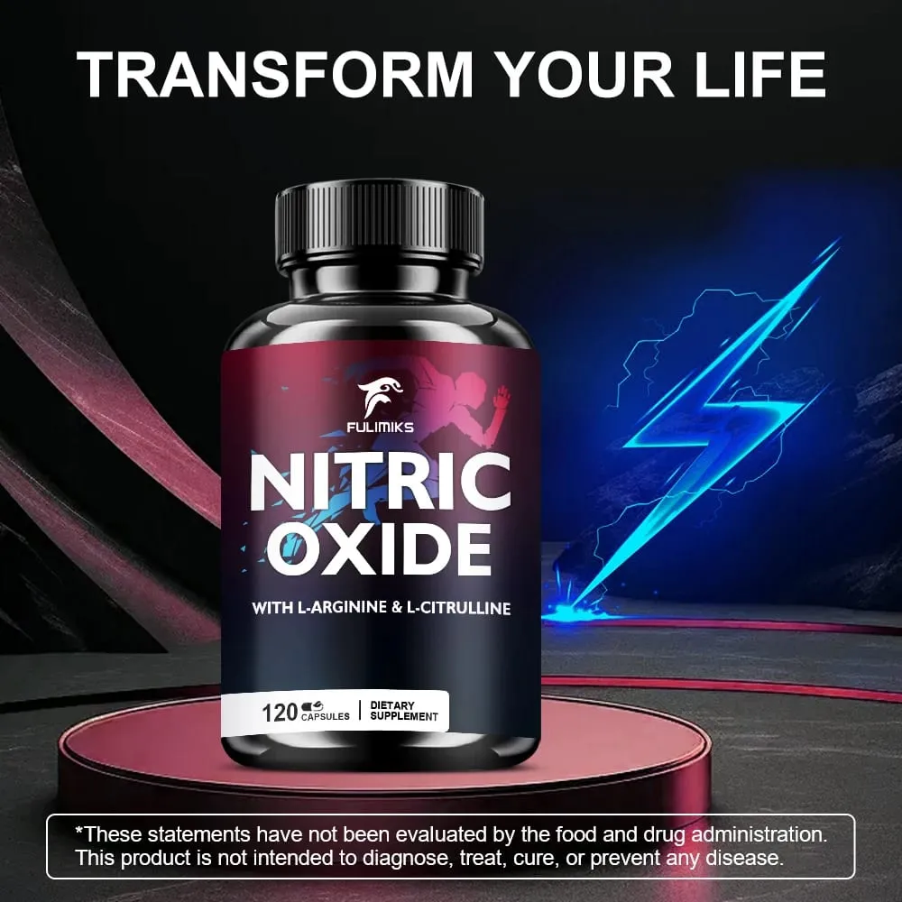 Powerful Nitric Oxide Supplement - Premium Muscle Support Nitric Oxide Booster - Natural Energy and Heart Health Support — image 7