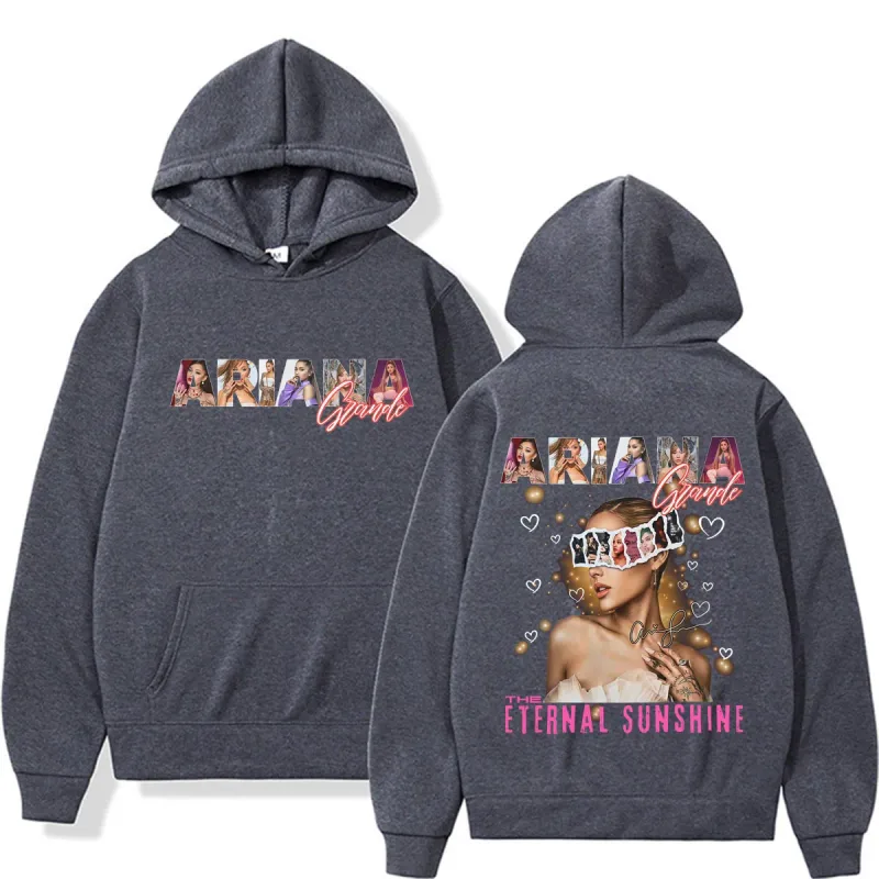 Ariana Grande Eternal Sunshine Tour 2026 Pullovers Men Women Clothing Fashion Aesthetic Sweatshirt Comfort Casual Fleece Hoodies — image 5