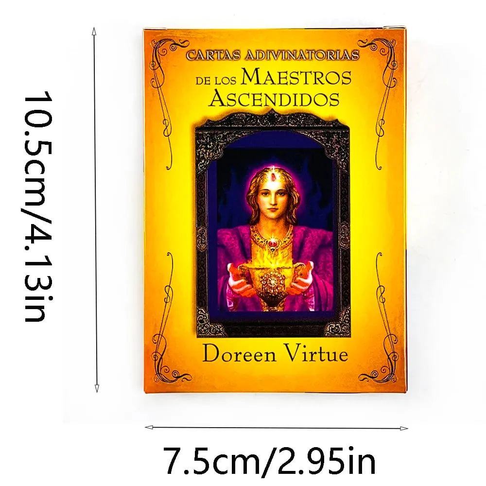 Adivinatorias De Los Maestros Ascendidos Oracle Cards 44 Cards Spanish Version Fate Divination Board Game Cards Game — image 6