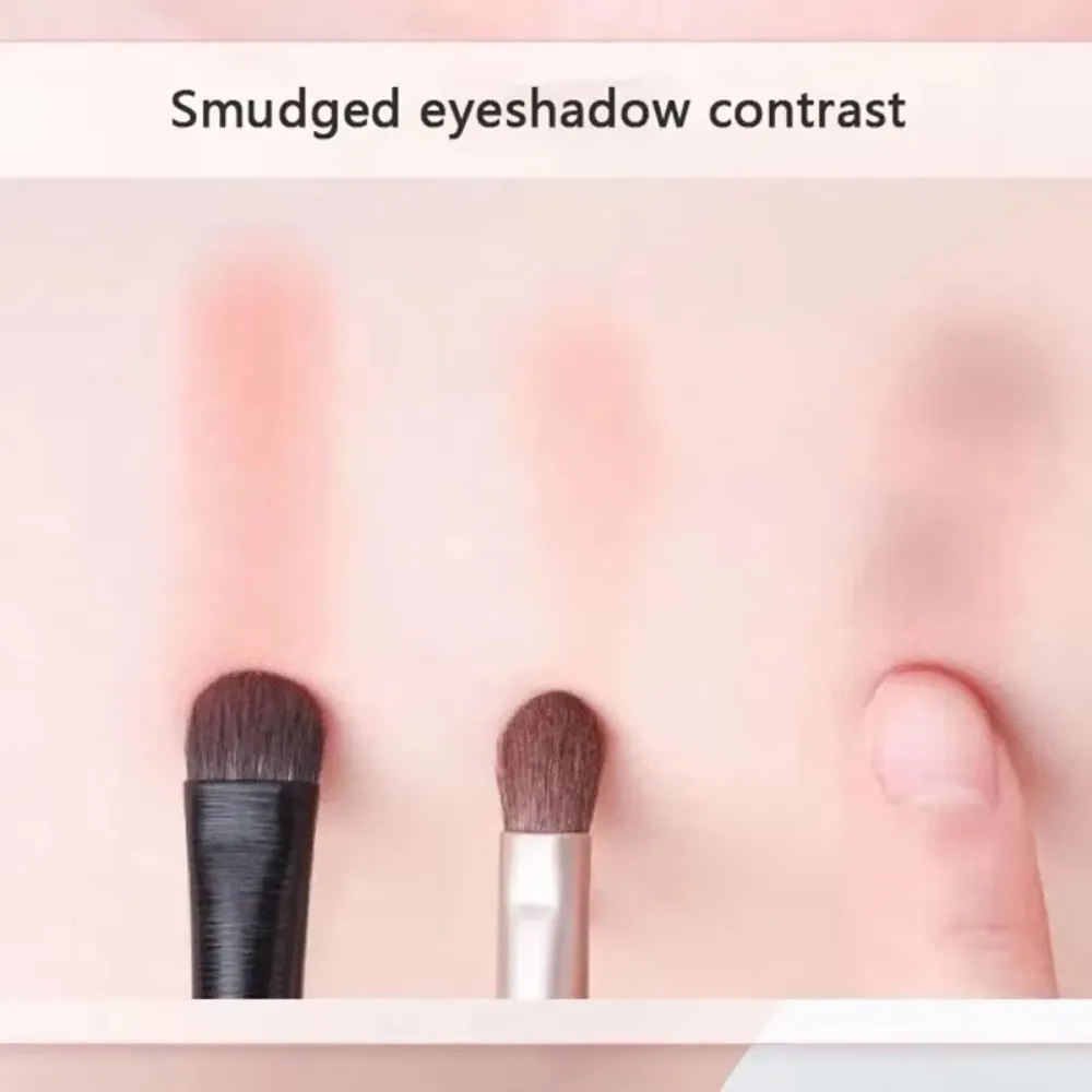 5/6pcs Convenient Multi-use Eyeshadow Brushes Soft with Plastic Handle Smudge Makeup Brushes Make Up Tools — image 5