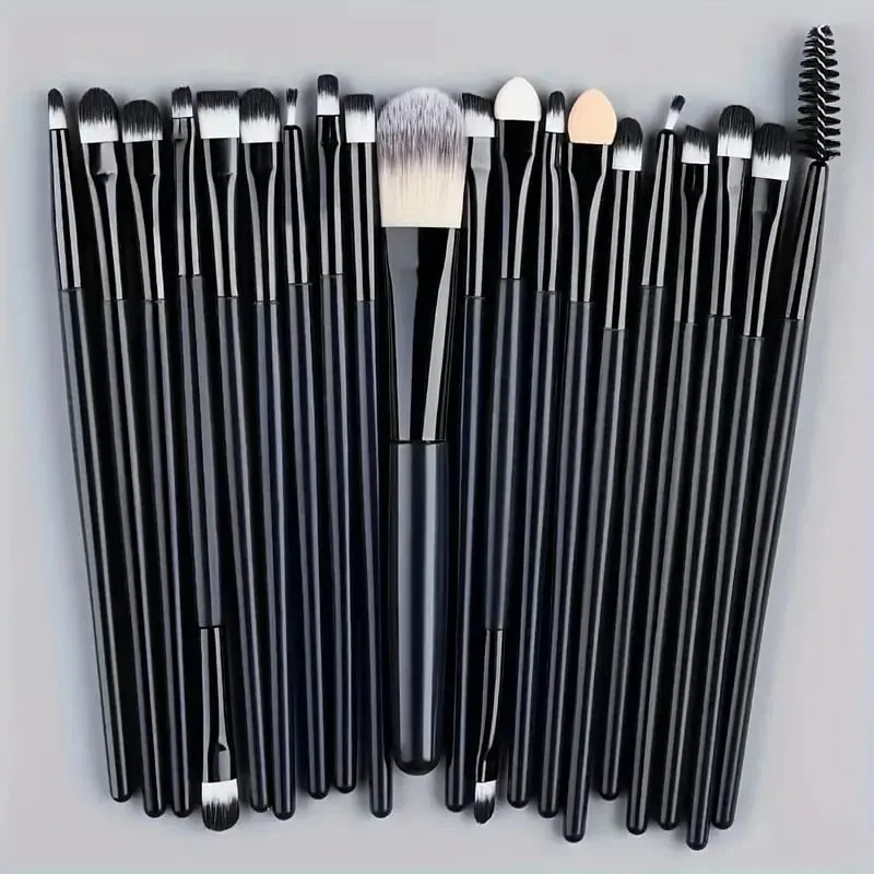 Makeup Brushes Set Premium Synthetic Kabuki Foundation Concealers Powder Blush Blending Face Eye Shadows Brush Set — image 13