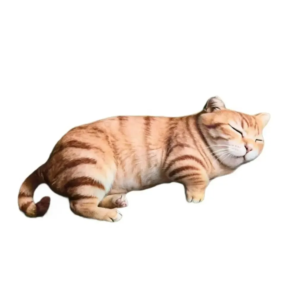 Plush Material Animal Body Pillow PP Cotton Filled 40cm Size Poultry Throw Pillows Soft Texture Cat Pattern — image 8
