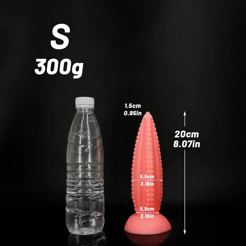 5 Sizes Big Anal Dildos Soft Silicone Long Butt Plug Monster Dildo Huge Pink Tentacle Dildo Masturbate Sex Toys for Women Men