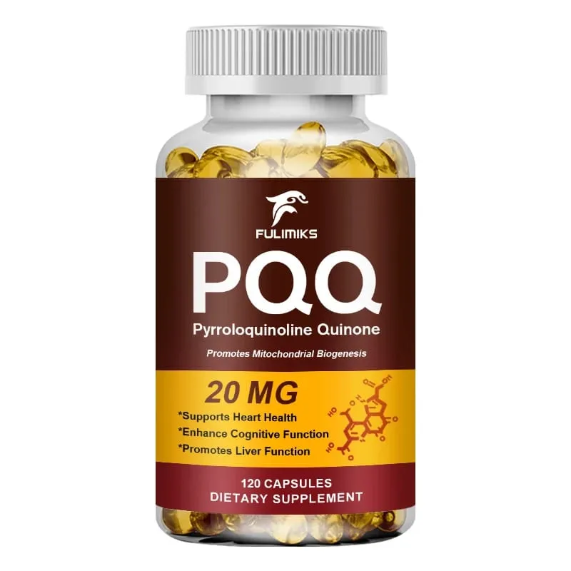PQQ Capsules 20 mg with Bacopa Monnieri & ALA Supports Mitochondrial Function Stress Management Heart Health & Brain Energy — image 8
