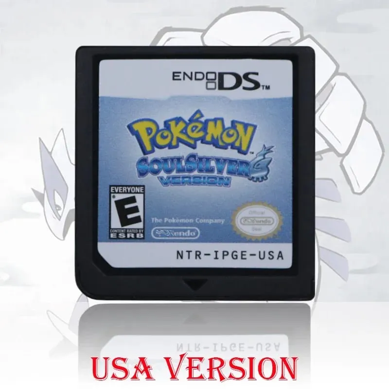 NOE/ESP/ITA/FRA/USA/EUR/AUS Version Pokemon HeartGold SoulSilver Platinum Diamond PearlVideo Game Card For DS 2DS 3DS Console — image 13