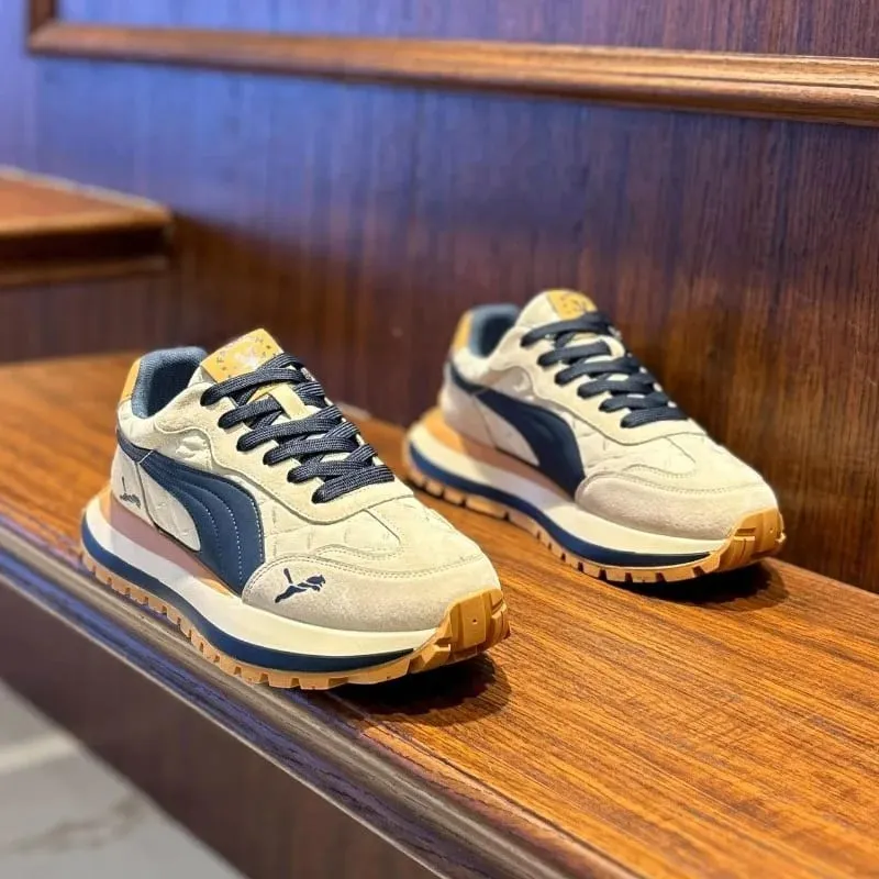 Men's Casual Sports Shoes Thick Sole Sneakers Soft Comfortable Anti-Slip Outdoor Fashion Footwear — image 4