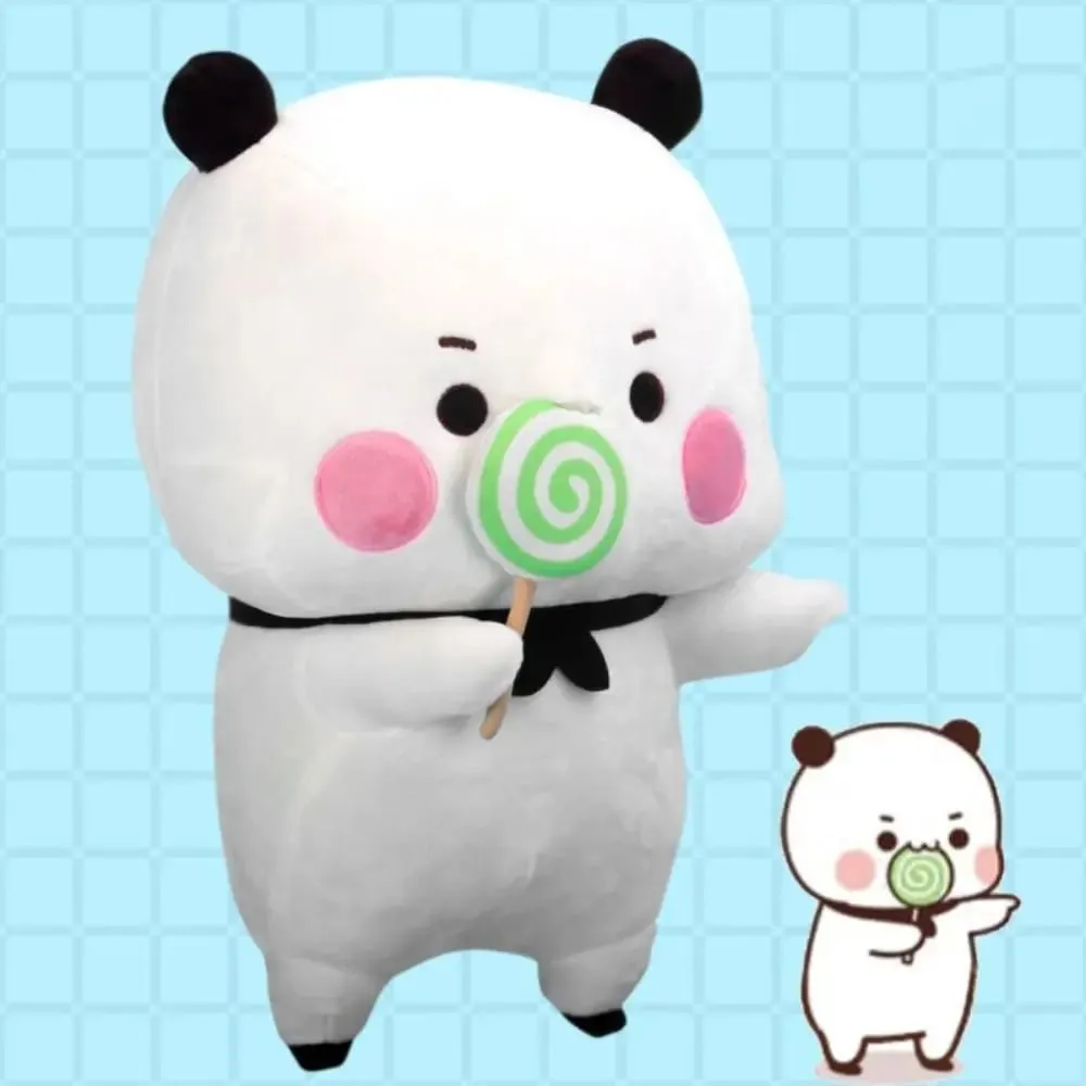 Bubu and Dudu Panda Plush Cute Cartoon Stuffed Soft Pillow Toy Wedding Handmade Ornament Panda Bear Doll Children's Day — image 5
