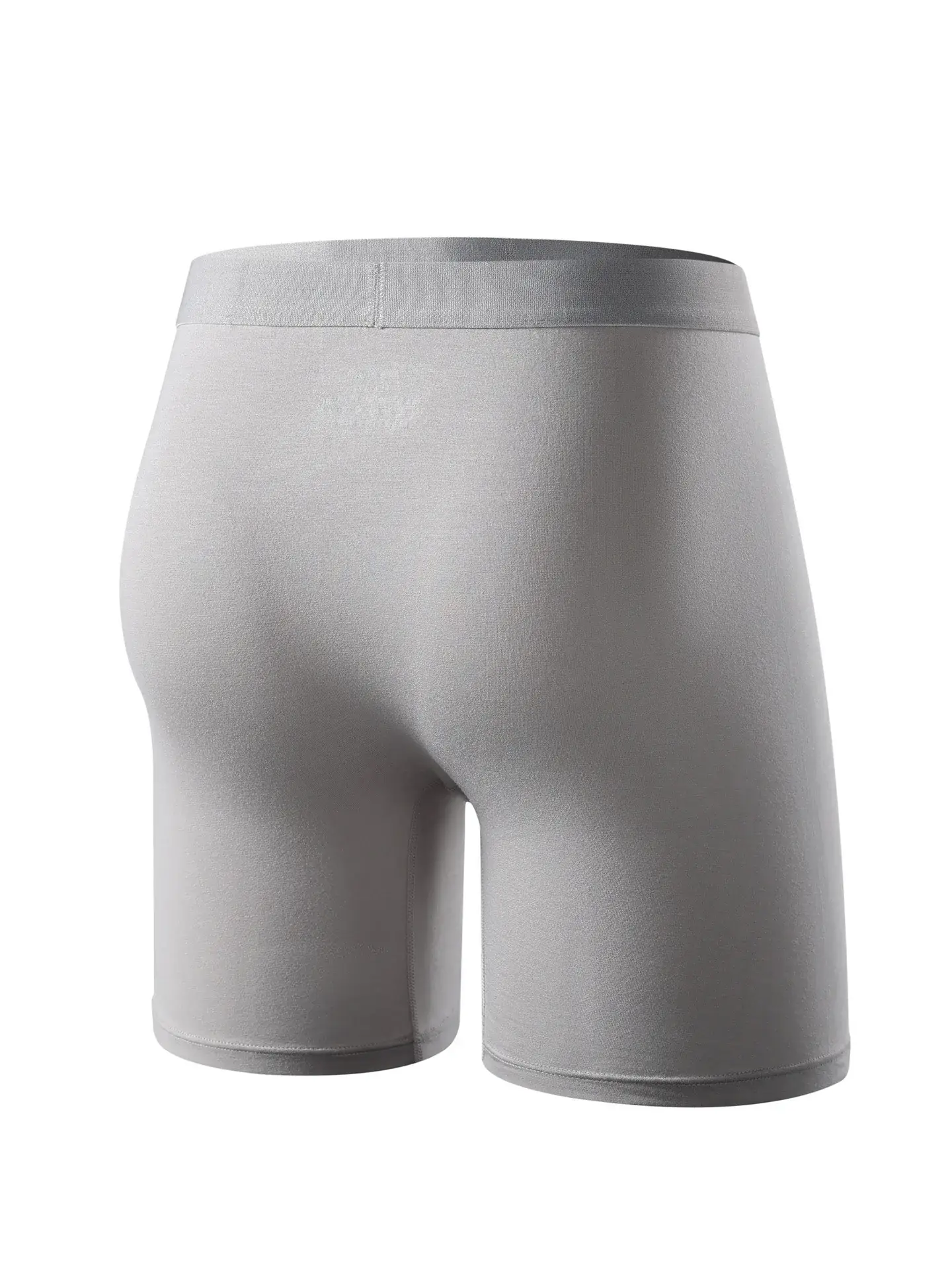 5pcs 95% Bamboo Fiber 5% Spandex Men's Length Long Leg Boxer Classic Design Comfortflex Waistband Underwear Man Sports 3256810241592595 — image 2