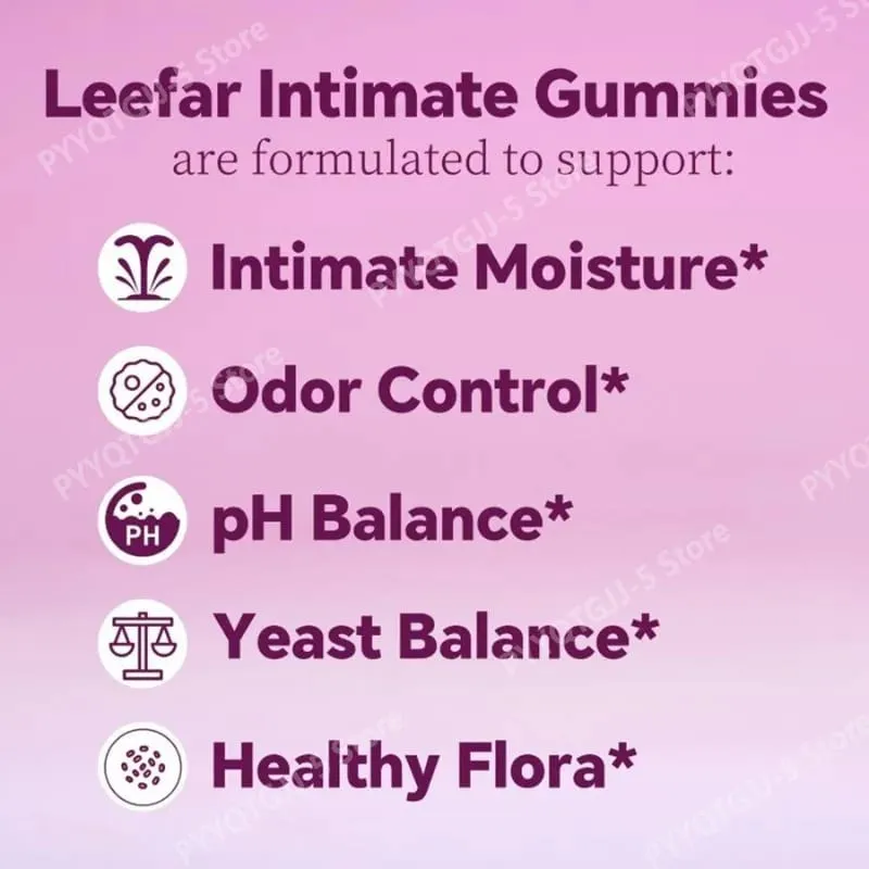 Probiotic Gummies with Prebiotics Slippery Elm + XOS Women's Daily Gut Health Digestive Support Sugar Free Supplement 60 Count — image 4