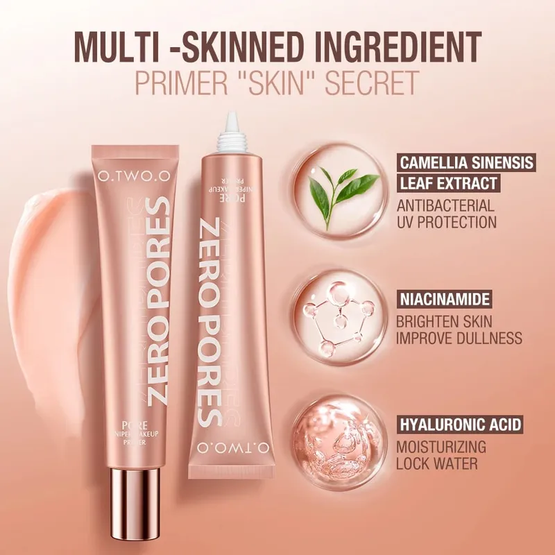 O.TWO.O Set completo di trucco 10 pezzi Kit di cosmetici Mascara Eyeliner Fondotinta BB Cream Cuscino d'aria Correttore Rossetto Trucco per le donne — image 5