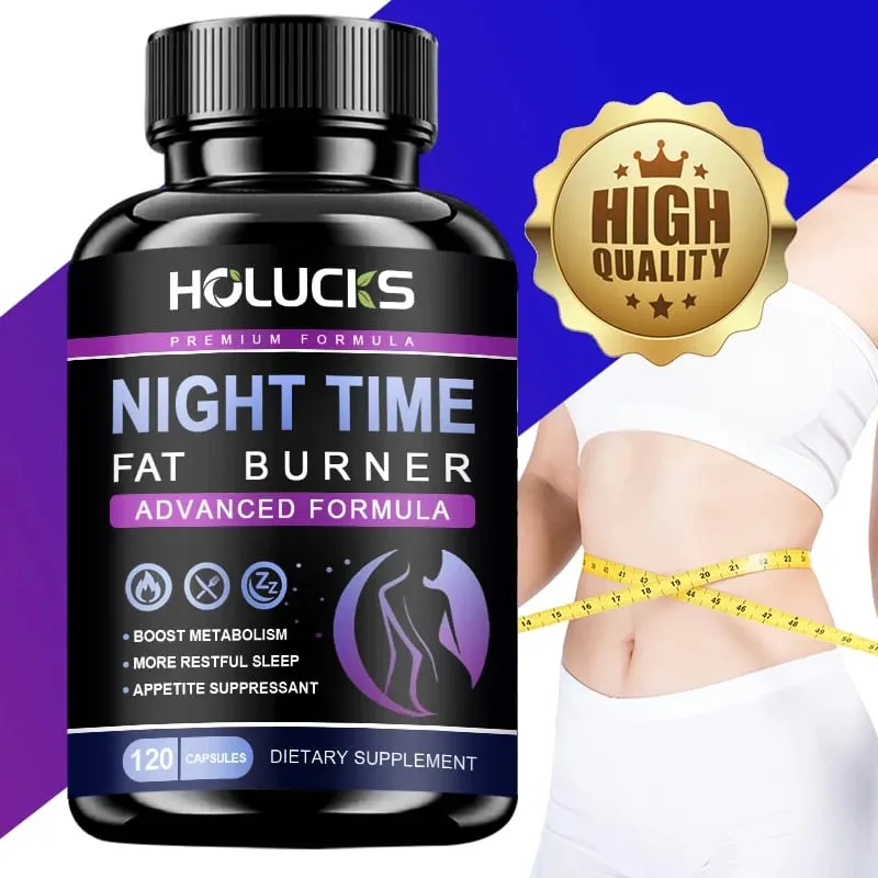 Extra Strength Night Fat Burner Promote Fast Sleep Onset Boosts Metabolism & Balances Cortisol Reduce Nighttime Cravings — image 2