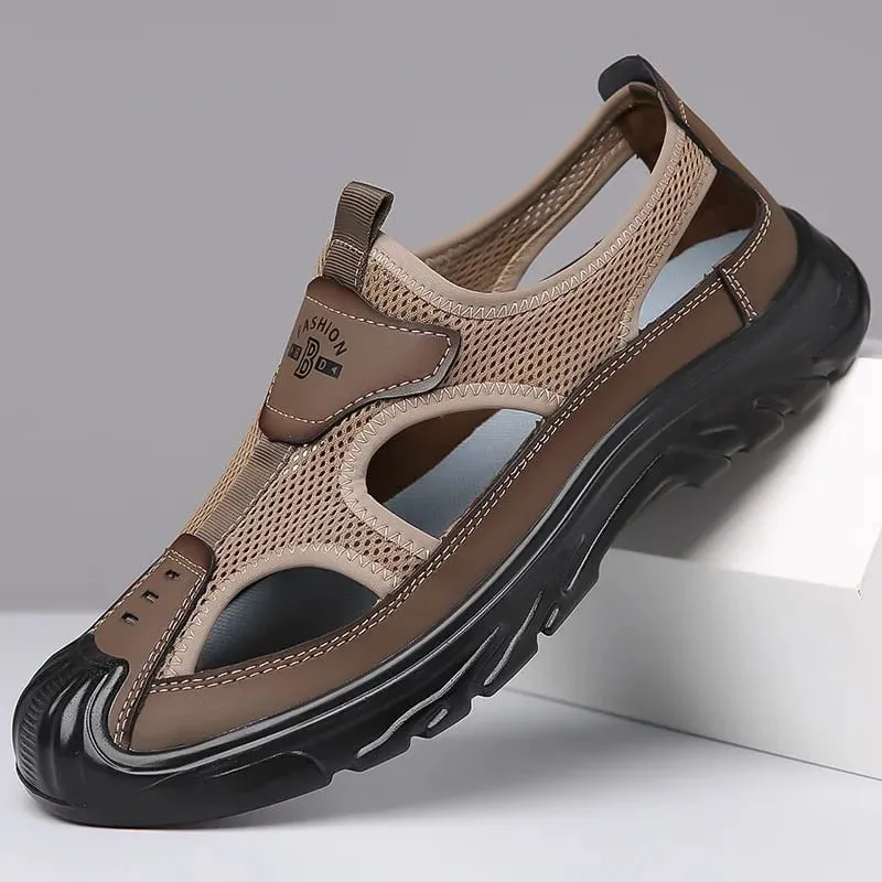 2026 New Hollow Out Breathable Man Shoes Summer Casual Beach Men's Sandals Outdoor Ultra Light Anti Slip Walking Shoes for Man — image 6