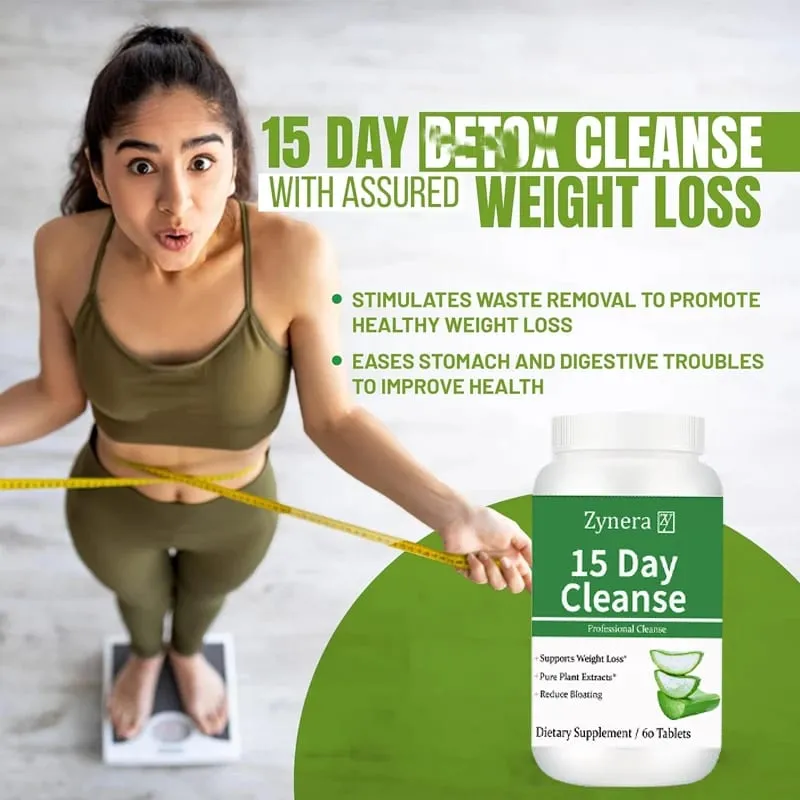 Capsules de perte de poids à l'aloe vera extra-fortes - Bloqueur de graisse coupe-faim naturel végétalien | 60 gélules pour femmes et hommes — image 4