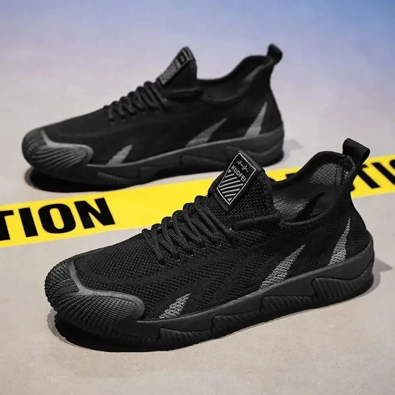 Casual Netted Shoe Man Summer New Sports Style Breathable and Trendy Work Comfortable and Versatile Shoes Fashionable and Simple — image 4