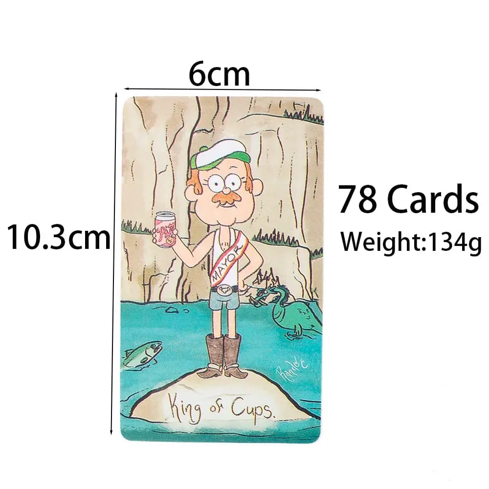 Das Mystery Tarot 78-Kartendeck für Mysterious Divination Family Party Gift Englische Version Oracle 10,3 x 6 cm Brettspiel — image 6