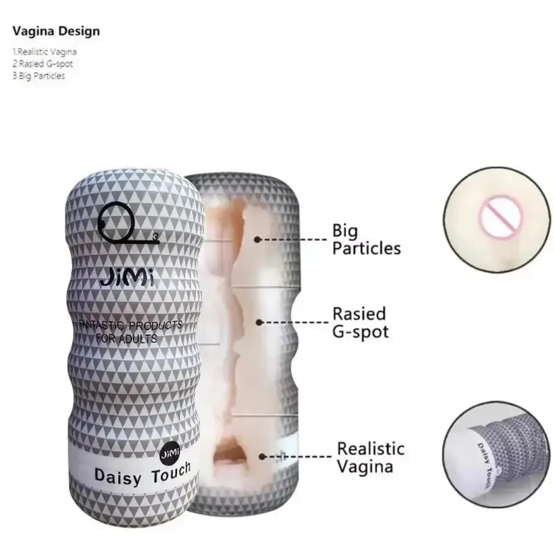 New 1Pc Sex Toy Realistic Vagina Anal Male Masturbator Tight Pussy Erotic Adult Toys For Men Masturbation Cup Adult Supplies — image 3