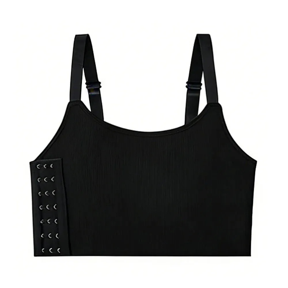 Slimming Style Sports Bralette Breathable Fabric Nylon Fabric Chest Shaping Underwear Seamless Design Thin Style