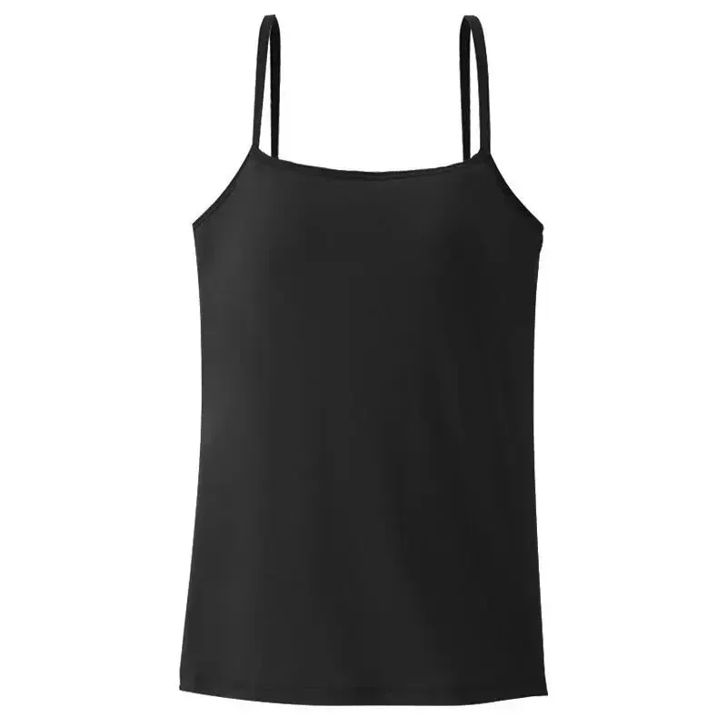 Summer Sexy Camisoles Women Crop Top Sleeveless Shirt Sexy Slim Lady Bralette Tops Strap Skinny Vest Camisole Base Vest Tops — image 8