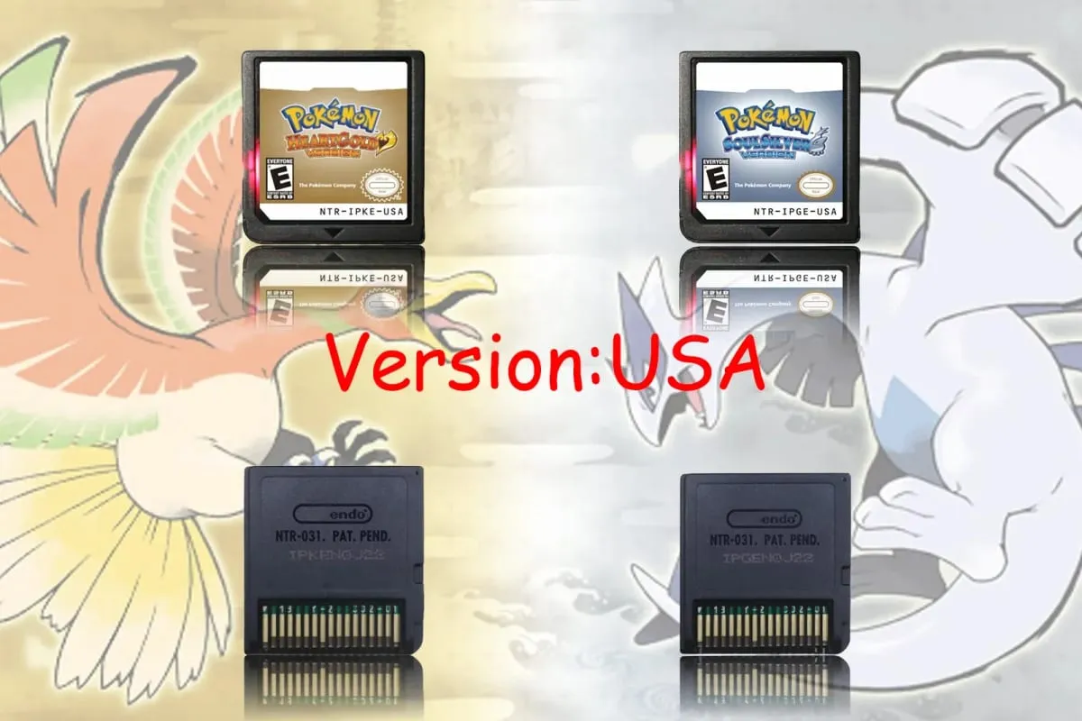 Pokemon Series DS Game Cartridge Diamond Platinum Pearl HeartGold SoulSilver Black White Multilingual for NDS/2DS — image 2