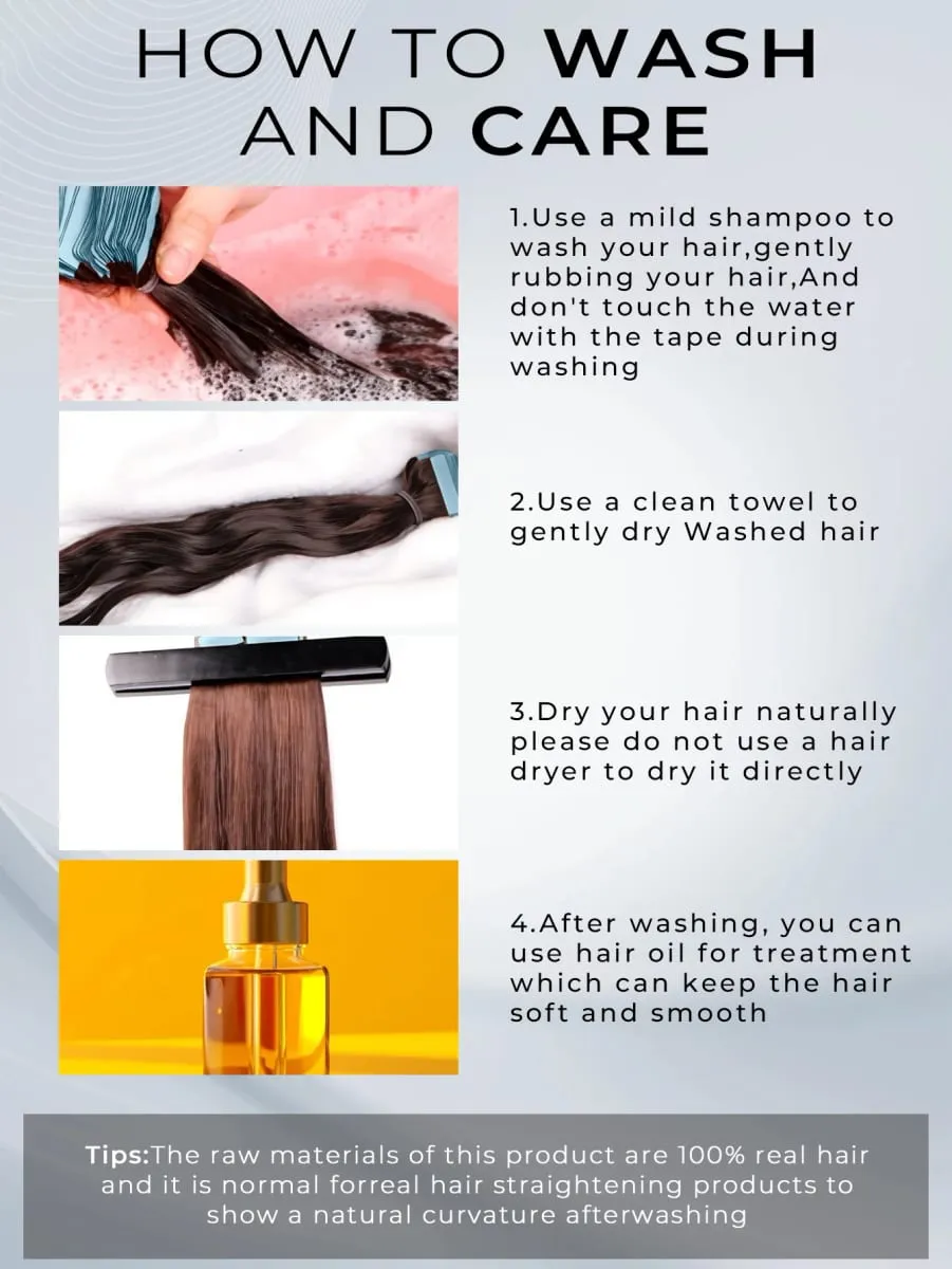 Mini Tape In Hair Extensions 12-20 Inches 10pcs/20pcs Invisible Human Hair Natural Tape In Hair Extention 04 Dark Brown — image 5