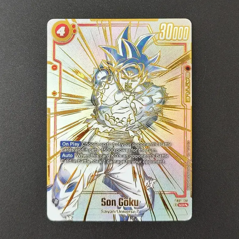 DIY Dragon Ball Super Son Goku FB05-119 Gogeta FB06-097 Broly FB06-120 Super Alternate Art Manga English TCG Anime Cards — image 6