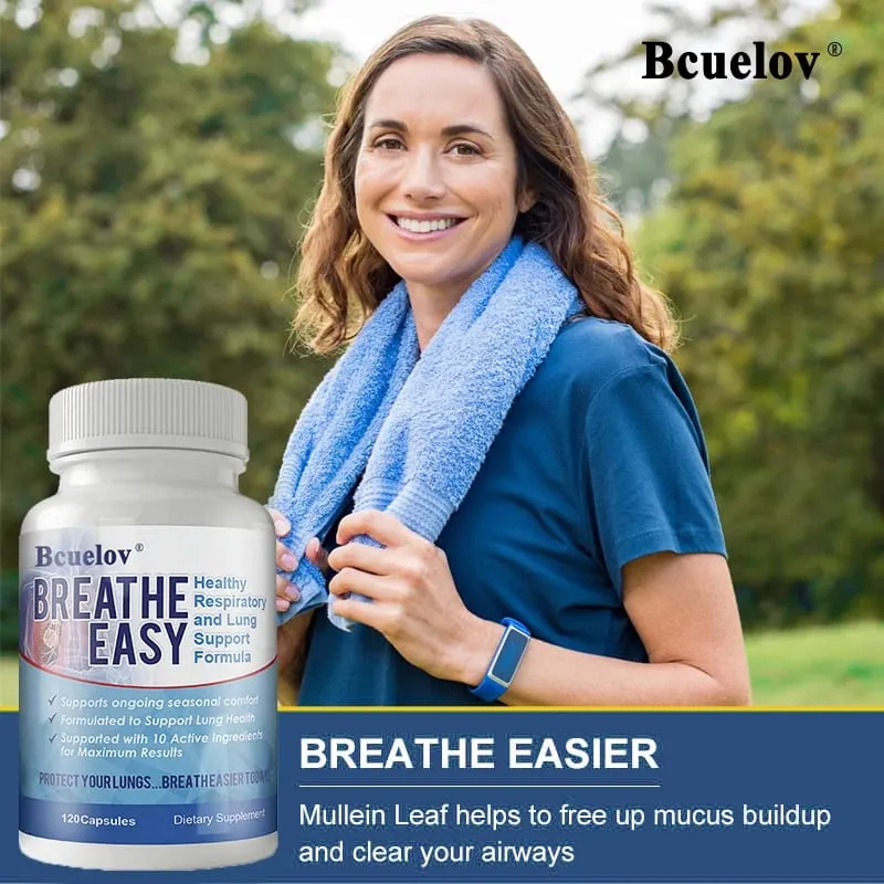 Lung Health Supplements - Helps Strengthen Comfort To The Lungs and Bronchial System Supports Clear Lungs and Easy Breathing — image 6
