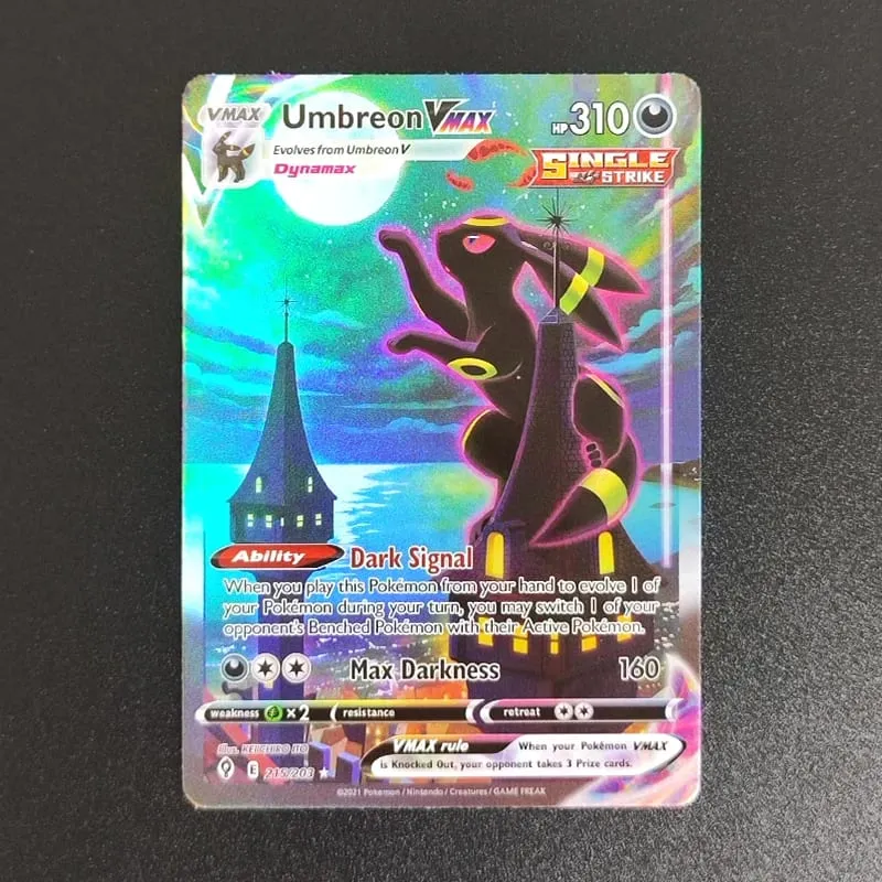 Pokemon Card PTCG Foil Proxy English Gengari Rayquaza Vmax Giratian Lugia V Mew Latias Latios EX Collectibles Trading Card Game — image 14