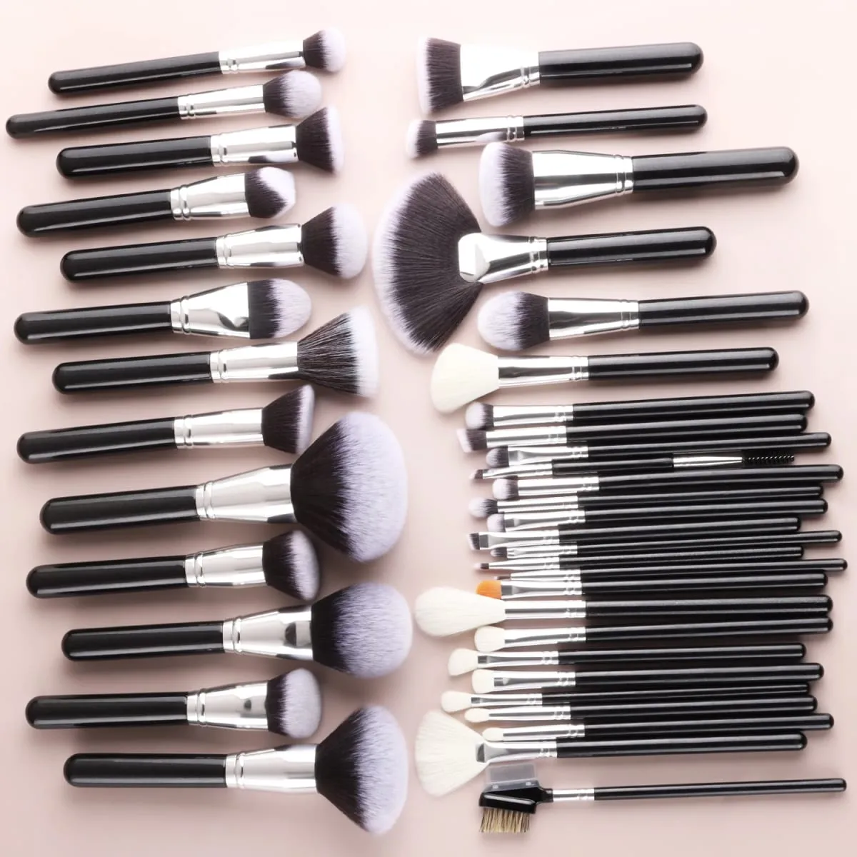 40/30/25/22Pcs Professional Makeup Brush Set with Crocodile Storage Bag Blush Highlight Eyeshadow Brushes for Daily Stage Makeup — image 2