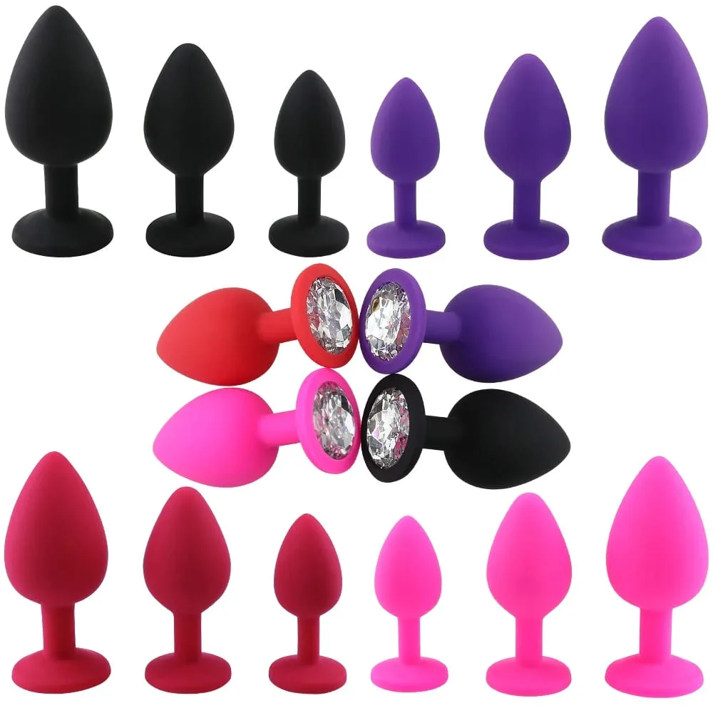 Anal Toy Soft Silicone Anal Plug Mini Bullet Vibrator Butt Plug Men Women Gay Couples Anal Prostate Stimulator Sex Toy for Adult — image 6