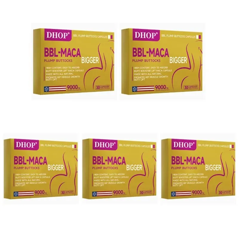 Plump Buttocks Capsules with Pueraria Mirifica Extract Fenugreek Extract Maca Extract and Vitamin E 30 Capsules