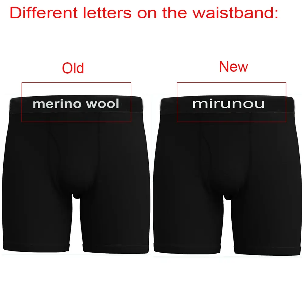 100% Merino Wool Mens Lightweight Boxer Brief Merino Wool Underwear Soft Moisture Wicking Breathable Sports Hiking Underpants