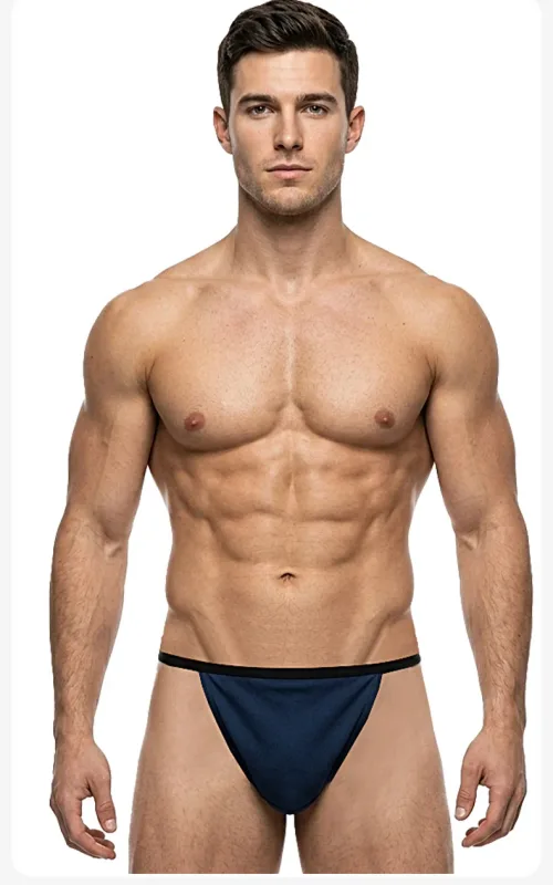 3PCS Men's Japanese Style Fundoshi Cotton Underwear, Breathable Comfort Sports Thong for Men, No Pouch, Sexy Loincloth Private — image 22