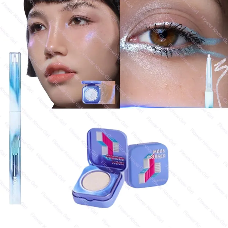 Kaleidos Chameleon Face Eye Makeup Set Gel Eyeliner Pencil Chameleon Eyeshadow Highlighter Chrome Glitter Diamond Powder — image 17