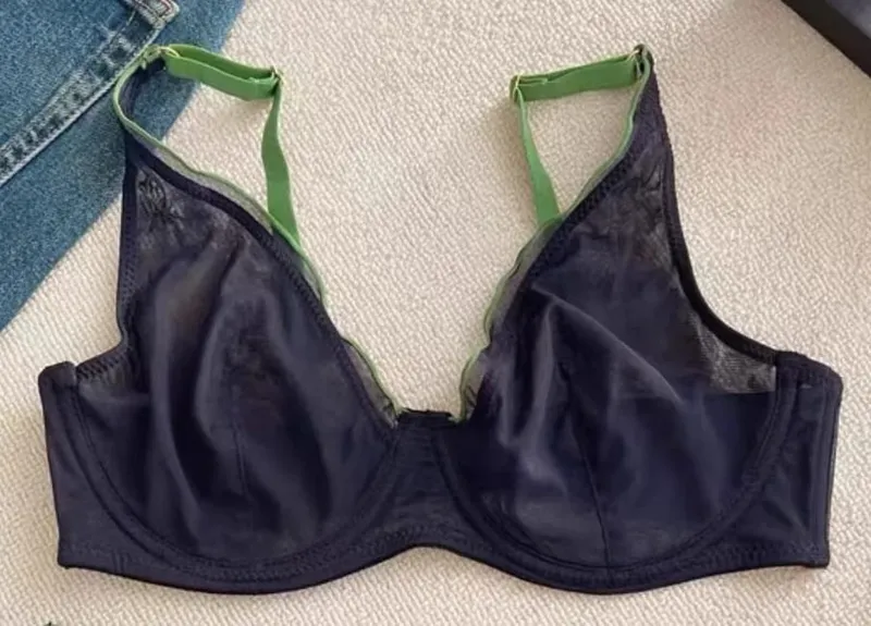 Γυναικείο σετ εσωρούχων χωρίς επένδυση Push Up Bra Full Cup Ελαφρύ καλοκαιρινό σουτιέν Push Up για γυναίκες Εξαιρετικά λεπτό σουτιέν στήριξης Best Seller — image 18