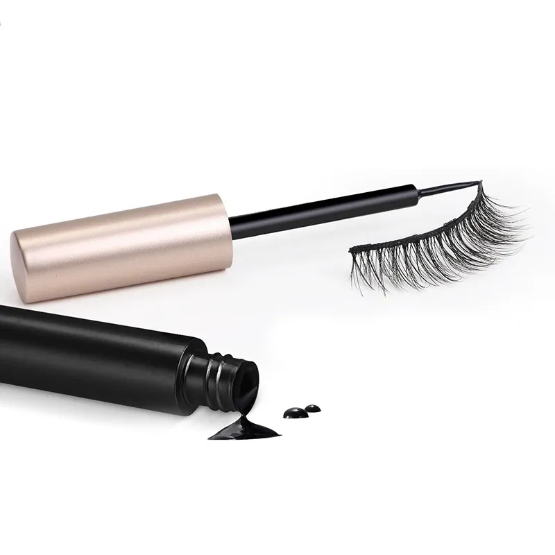 1/2Pcs Black Magnetic Eyeliner Glue False Eyelash Extension Magic Self-adhesive Liquid Eyeliner No Blooming Eye Makeup Cosmetics — image 5