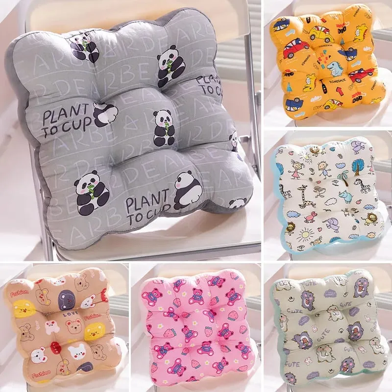 40cm Animal Paradise Car Cute Dinosaur Bear Panda Cushion Cartoon Stuffed Plushies Throw Pillow Car Chair Seat Mats Home Gifts — image 5