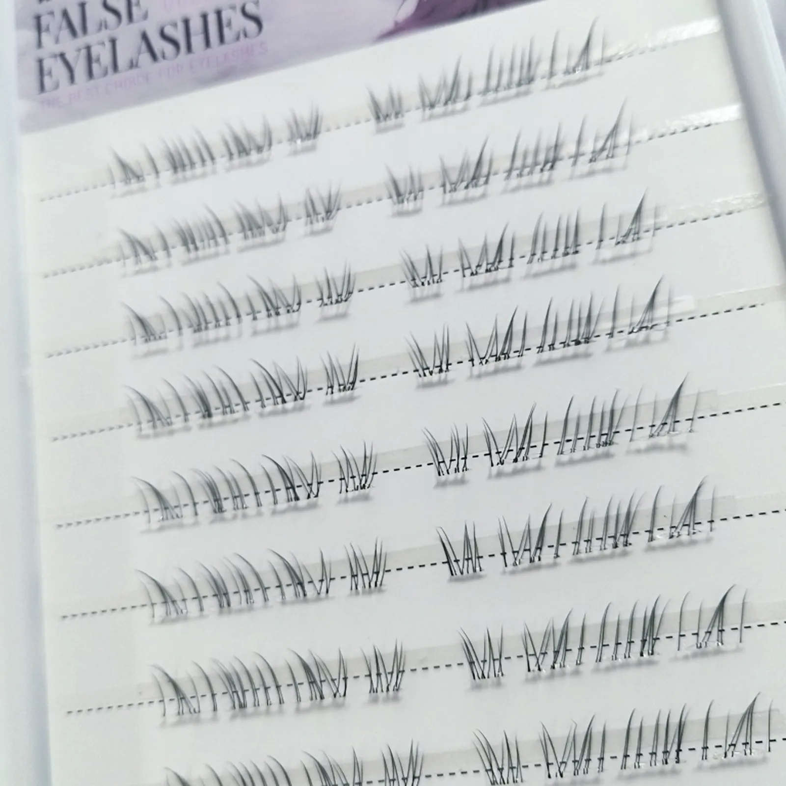 Natural Looking Lower Fake Eyelashes Wispy Cosplay Individual Lashes Cluster Comic False Eyelashes For Beauty Perfect Eye Makeup — image 5