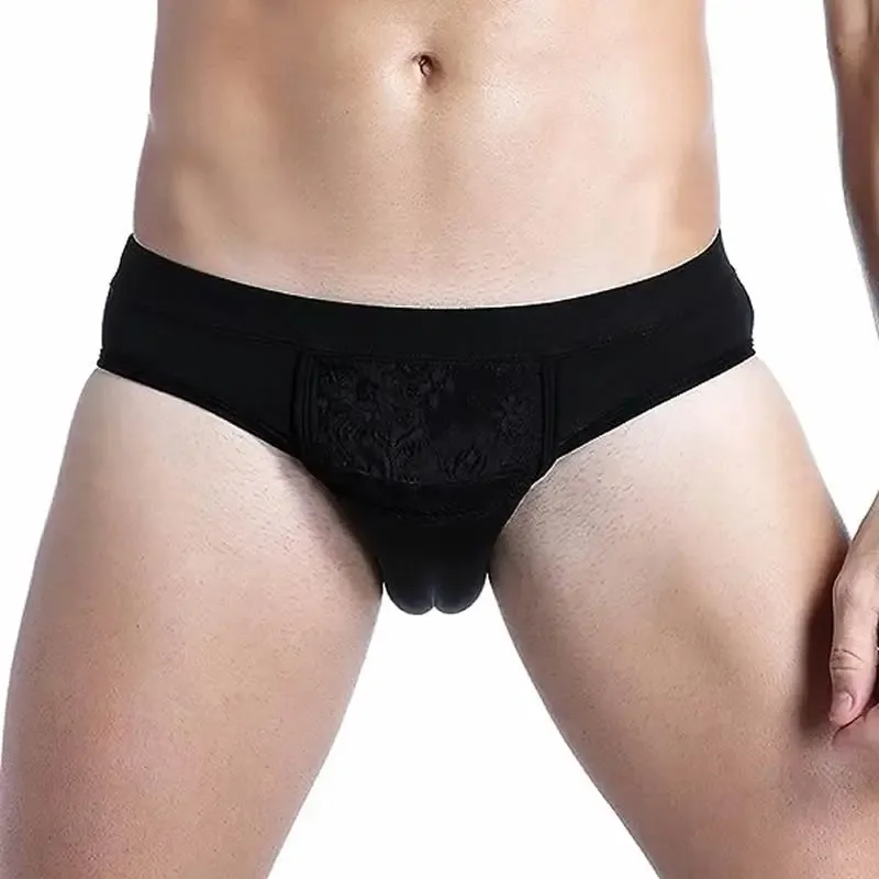 Hidden Gaff Underpants Shaping Pants Triangles, Camel — image 4